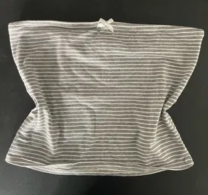 Edikted grey and white striped tube top thumbnail 1