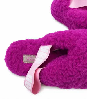 972 UGG Fluff Yeah Fuchsia Platform Slippers Women’s Size 9 thumbnail 5