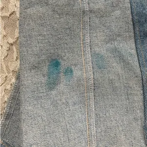 Vintage‎ Denim Floral Painting Vest thumbnail 8