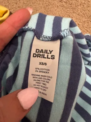 Daily drills striped set thumbnail 5