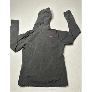 The North Face HyVent 2.5L Waterproof Hooded Jacket Gray Pink Women’s M thumbnail 6