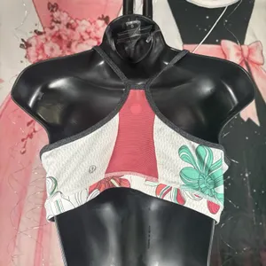 Lululemon Ujjayi Secret Garden Floral Sports Bra Size 10 thumbnail 4