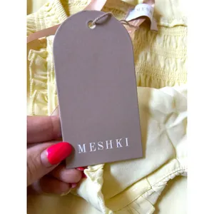 NWT - Meshki Olivette Strapless Chiffon Maxi Dress in Lemon Sherbert- Size M thumbnail 12