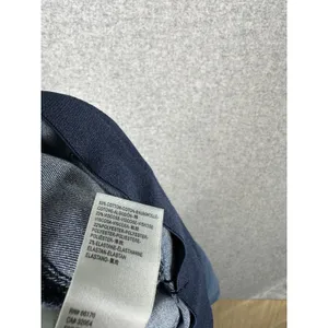 Free‎ People Jeans 27 Womens Blue Pull On Flare Stretch Denim Rough Hem Hippie thumbnail 5
