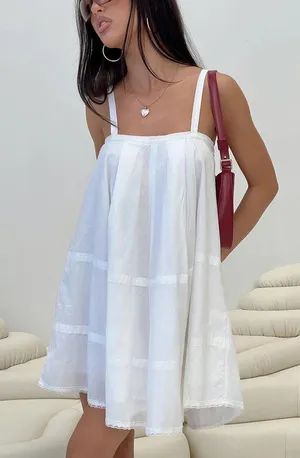 Princess Polly Mini White Dress thumbnail 1