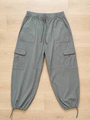 Calia Women's Relaxed Fit High-Rise Nylon Cargo Jogger Pants XL Athletic thumbnail 1