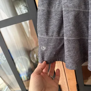 Lululemon Pace Rival Skirt II *4-way Stretch Heathered skort tennis pocket thumbnail 6