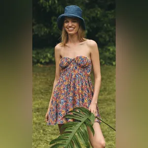 COPY - For Love & Lemons Sasha Strapless Mini Dress thumbnail 9