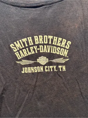 Harley Davidson v neck t shirt thumbnail 6