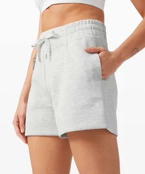 Lululemon Grey Soft Ambitions Short thumbnail 1