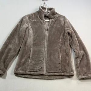 32 Degrees Teddy Jacket in Taupe thumbnail 1