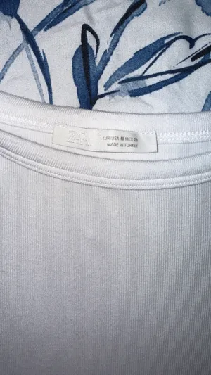Zara White Tee thumbnail 3