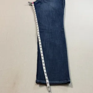Wrangler Dark Blue Straight Leg Jeans thumbnail 7