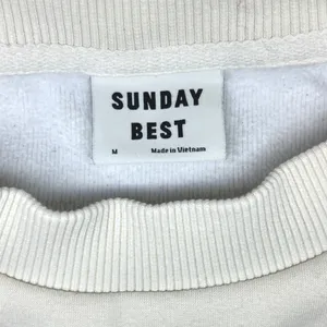 Aritzia Sunday Best Crewneck Sweatshirt Women's M Ivory Butterfly Embroidery GUC thumbnail 4