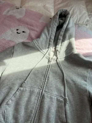Brandy Melville John Gault Grey Zip Up thumbnail 2