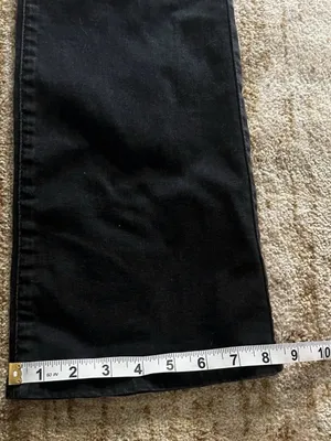 We The Free Black Pull On Bootcut Flare Jeans Denim Pants Womens Size M Boho thumbnail 4