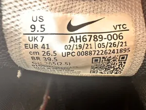 Nike Airmax 270 women’s size 9.5 triple black thumbnail 6