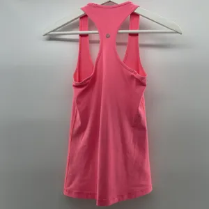 Lululemon‎ Size 2 Cool Racerback Tank Top Pink Flash Light Tone Reversible Luon thumbnail 5