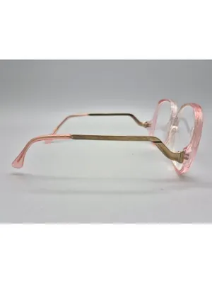 Vintage 1980s Magnivision +3.25 Reading Glasses Oversized Pink Retro Frames thumbnail 5