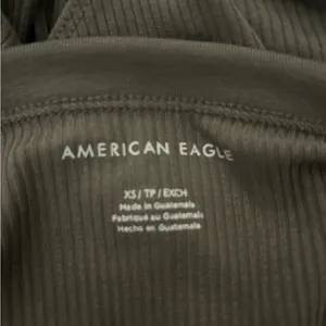 American Eagle Green ribbed bodysuit thumbnail 3