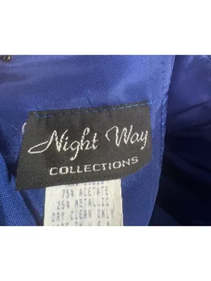 Vintage Night Way y2k Fairy Whimsi Sleeveless Column Maxi Dress Size 4 thumbnail 9