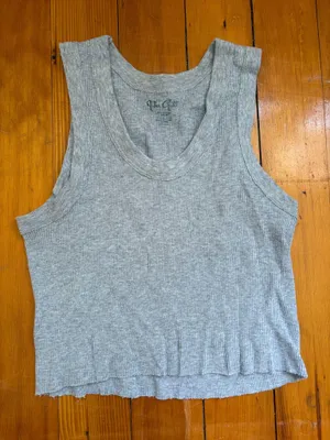 Brandy Melville Gray Tank thumbnail 1