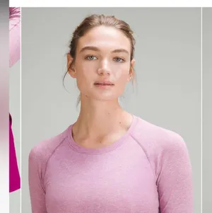 NWT Lululemon Swiftly Tech LS Shirt 2.0 *Race Length / Pink Peony / Velvet Dust thumbnail 5