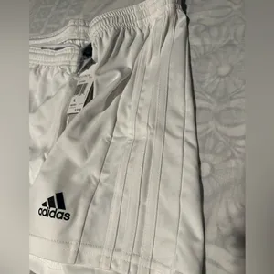 Adidas Women's Athletic White Shorts thumbnail 7
