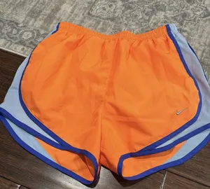 Nike DriFIT Athletic Orange Dash Running Shorts thumbnail 3