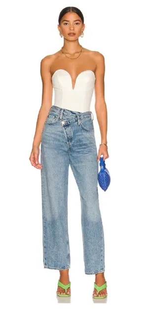Superdown gianna sweetheart bodysuit!  Sold out! thumbnail 1