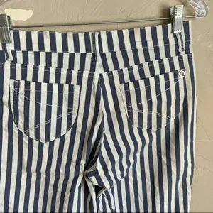 Dismero‎ Blue White Nautical Bermuda Shorts thumbnail 6