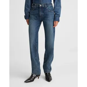 Madewell The Dean Easy Straight Jean Greendale Wash Rigid Blue US 28 NWT thumbnail 2