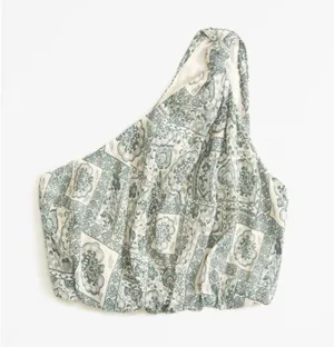 Abercrombie asymmetrical top thumbnail 1