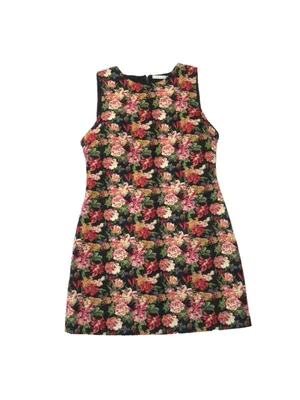 NWT Alice + Olivia Coley in Floral Jacquard Tapestry Slim Mini Dress 14 thumbnail 5