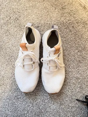 New Balance White Tennis Shoes thumbnail 4