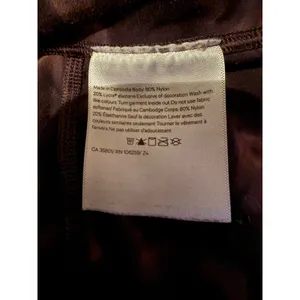 Lululemon Align High Rise Pant Womens 16 Diamond Dye Graphite Grey Pink Pastel‎ thumbnail 3