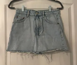 Zara Denim Skirt thumbnail 1