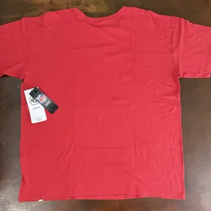 Houston Texans ‘47 Brand Racer red relaxed oversized Nfl sportswear size Large thumbnail 2