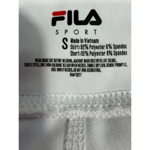 Fila Sport Skort Womens Small White Tennis Golf Athletic Skirt Built In Shorts thumbnail 5