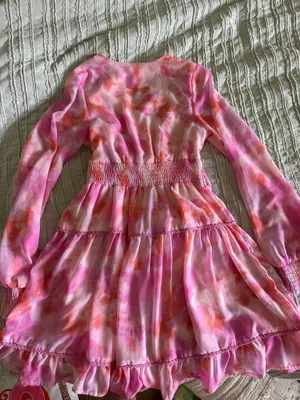 Long Sleeve Dress Pink Size XS thumbnail 5