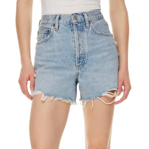 AGOLDE Dee Jean Short in Muse Blue, Size 26 thumbnail 1