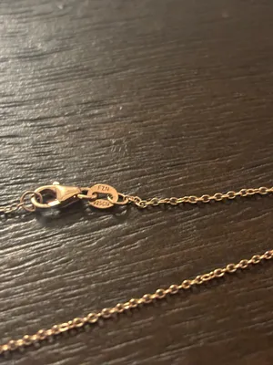 Rose Gold Plated Sterling Silver Baguette Cz Heart Necklace 18” thumbnail 6