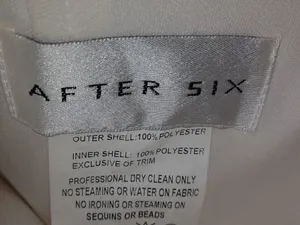 After Six 16 Eggshell Halter Formal Dress Plus thumbnail 3