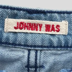 Johnny Was Noah Pleated High Rise Embroidered Trouser Jean thumbnail 5