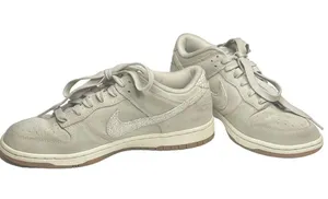 Nike VHTF: ✔︎ Dunk Low Skinny PRM Premium Sail Luster Basketball Sneakers ✔︎ 8.5 thumbnail 11