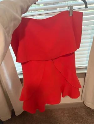 BCBGMAXAZRIA Romper orange thumbnail 1