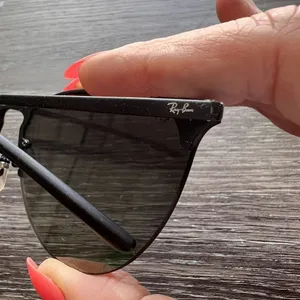Rayban 3652 Women’s Black‎ Wire Rimless Sunglasses thumbnail 5