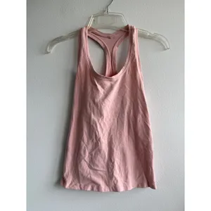 Lululemon Pink Racerback Tank Top Scoop Neck Athletic Activewear 3864 thumbnail 2