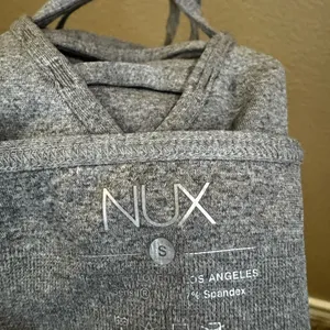 NUX Gray Strappy Bralette | Size S | New Without Tags thumbnail 11