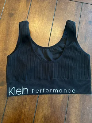 Calvin Klein Performance Black Sports Bra thumbnail 2